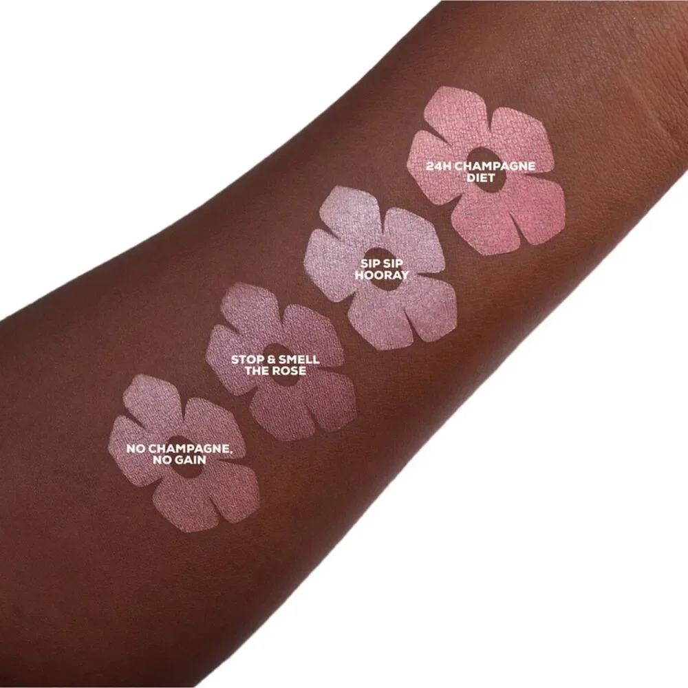 NIB Beauty Bakerie Cotton Candy Champagne Blushlighter Palette